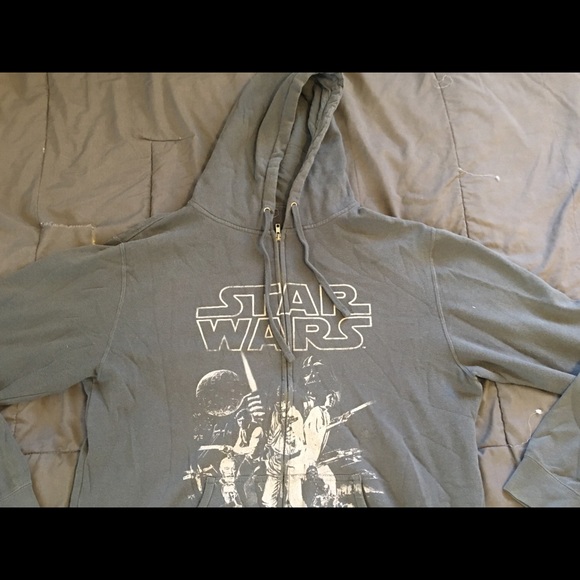 Cool Star Wars Gray Hoodie/Sweatshirt - Picture 4 of 8